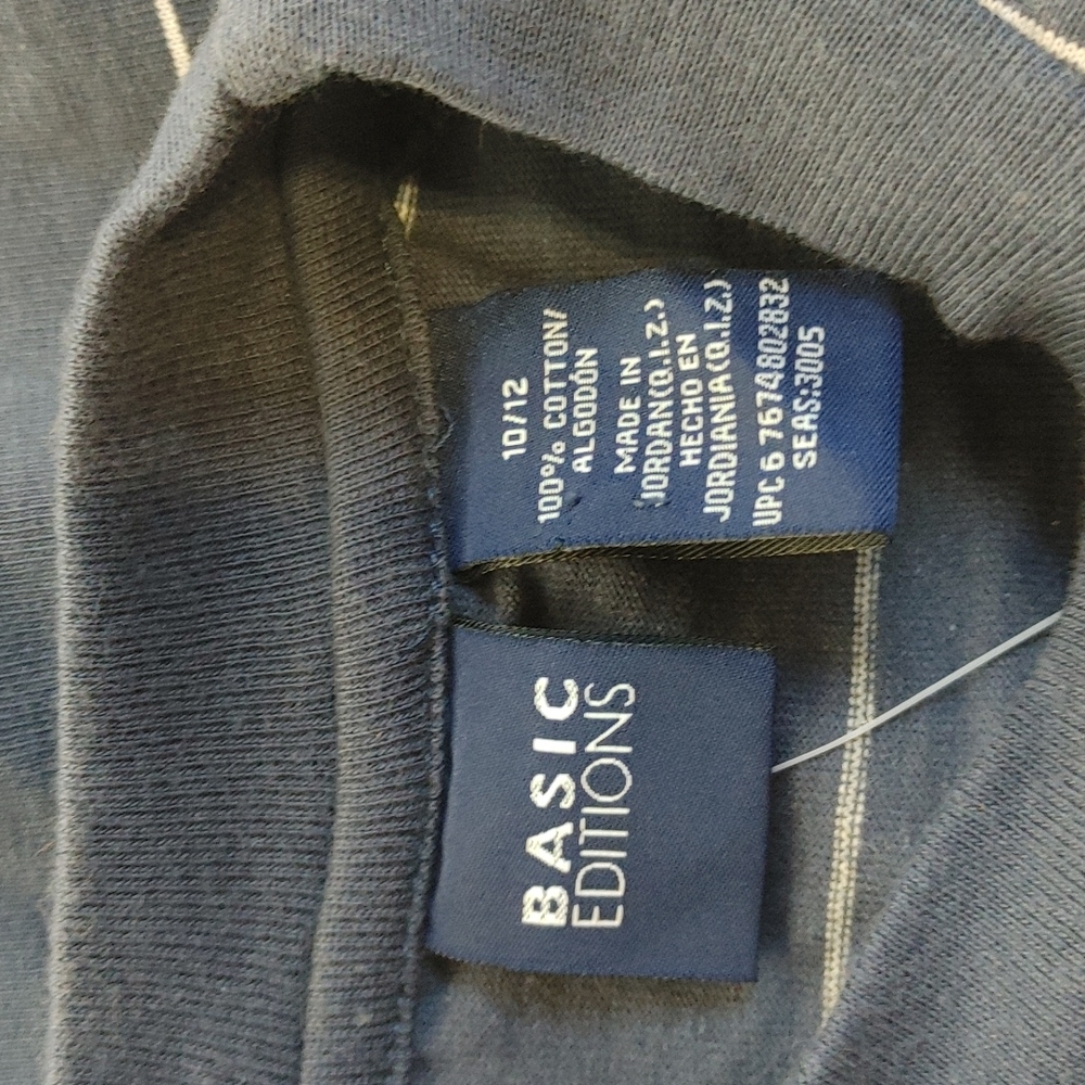 Basic Editions Striped Tee - Picture 3 of 4